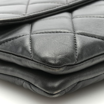 Chanel Lambskin Quilted Medium Trendy CC Flap Black 8 of 9
