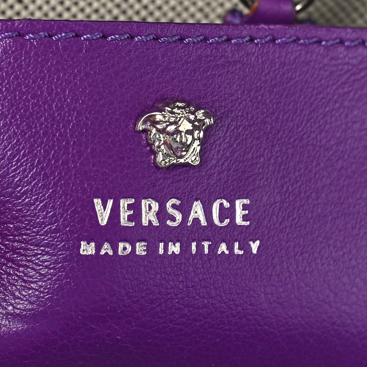 Calfskin Small Palazzo Empire Bag Purple