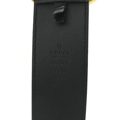 Gucci Calfskin Double G 40mm Belt 65 26 Black 3 of 4