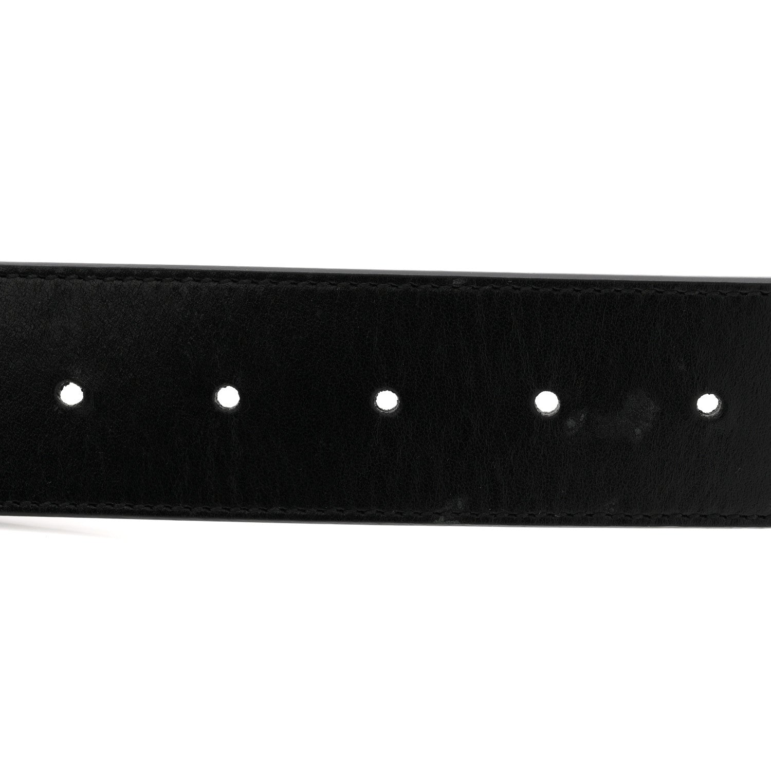 Gucci Calfskin Double G 40mm Belt 85 34 Black 3 of 7