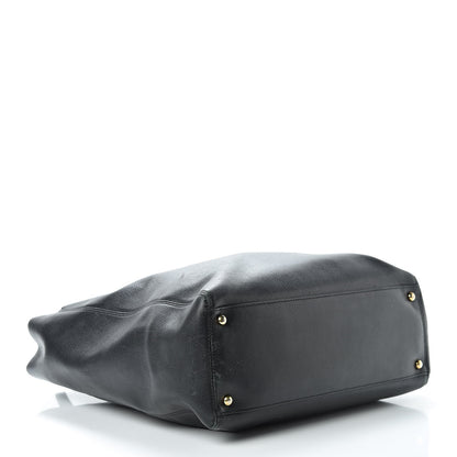 Chanel Calfskin Tall Cerf Tote Black 4 of 32
