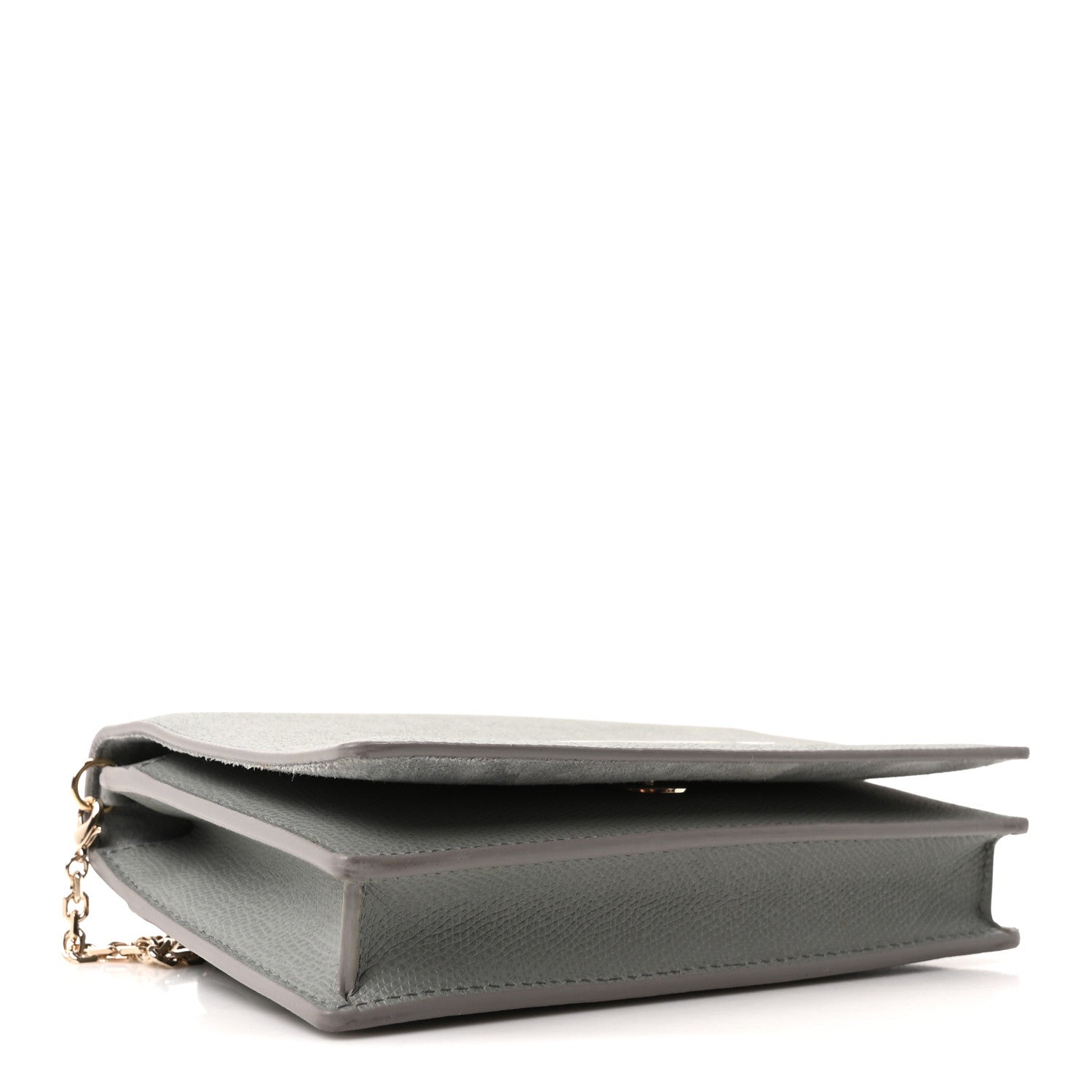 Christian Dior Calfskin 30 Montaigne 2 in 1 Pouch Grey 4 of 10