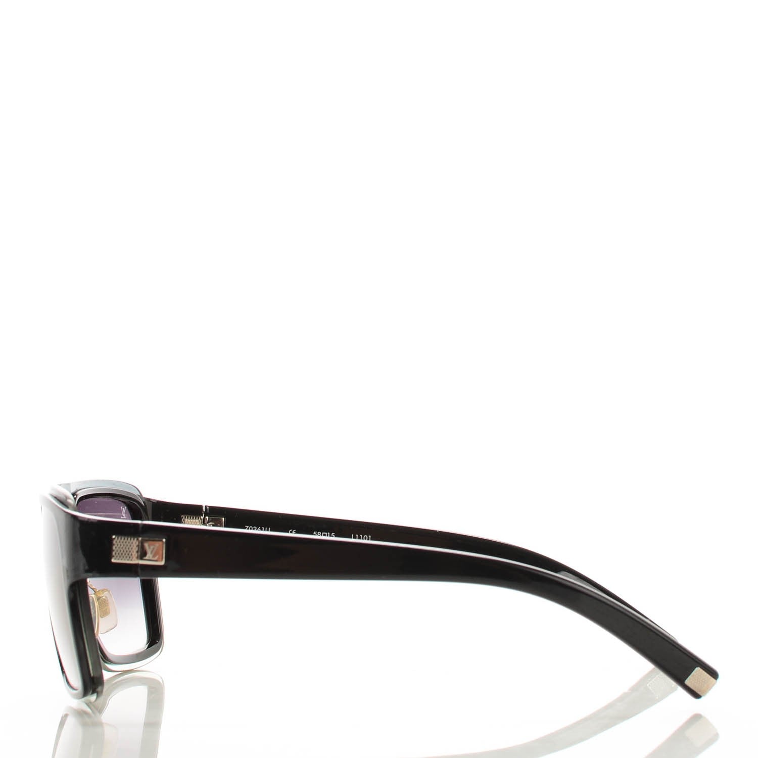 Louis Vuitton Enigme GM Sunglasses Black 2 of 5