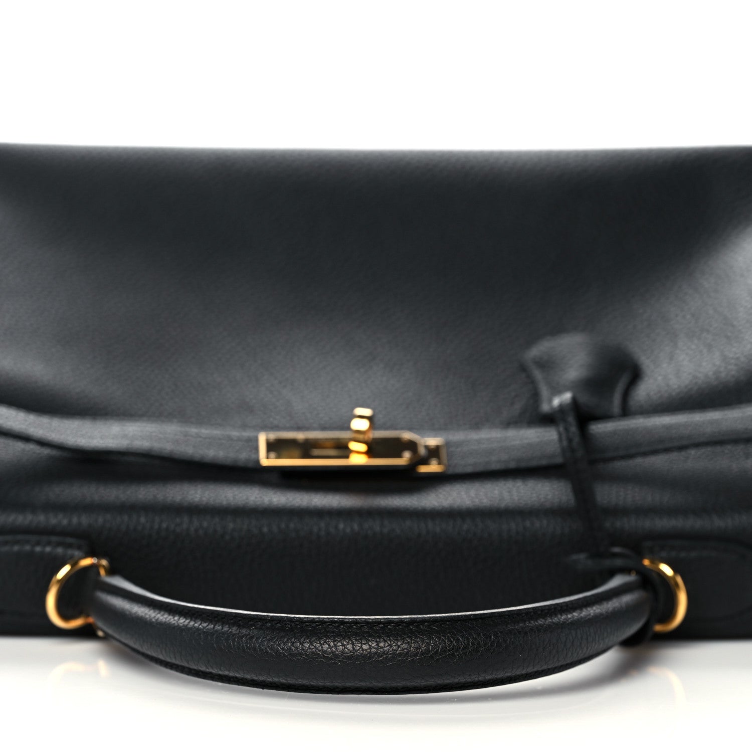 Hermes Togo Kelly Retourne 35 Black 15 of 38