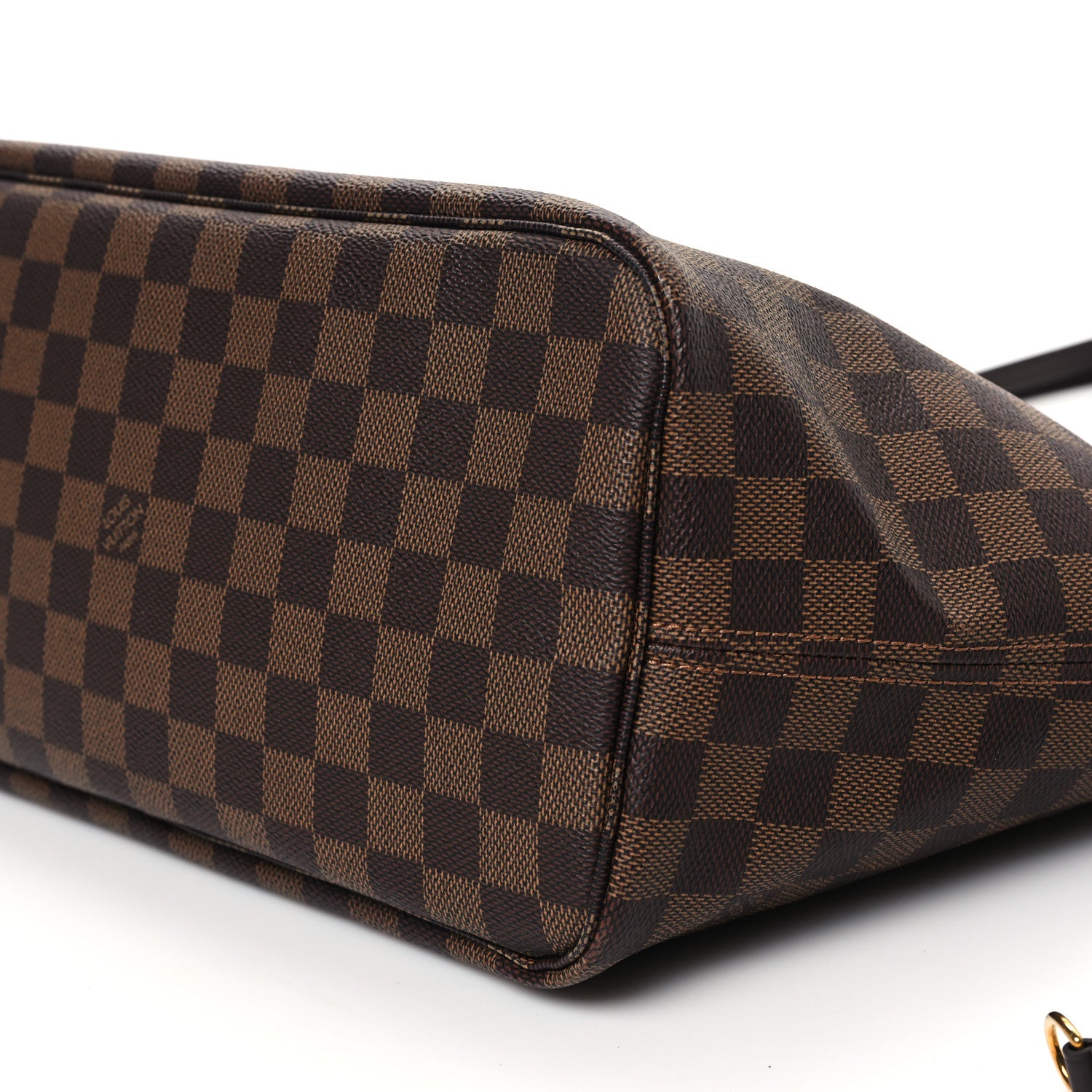 Louis Vuitton Damier Ebene Neo Neverfull MM Rose Ballerine 10 of 10