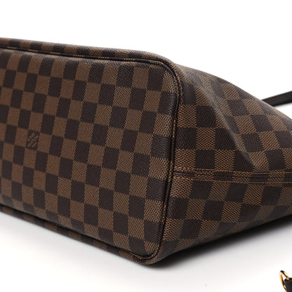 Louis Vuitton Damier Ebene Neo Neverfull MM Rose Ballerine 10 of 10