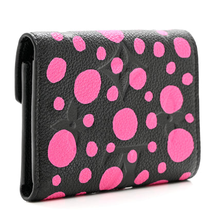 Louis Vuitton LV X YK Empreinte Monogram Victorine Wallet Black Fuchsia 3 of 8