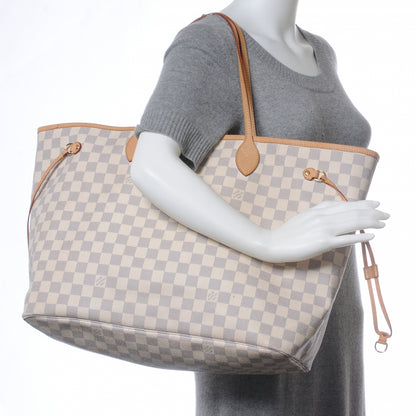 Louis Vuitton Damier Azur Neverfull GM 2 of 8