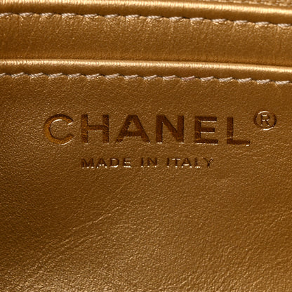 Chanel Lambskin Quilted Mini Pearl Crush Flap Black 5 of 10