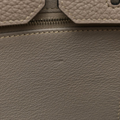Hermes Togo Birkin 30 Gris Tourterelle 11 of 22