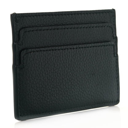 Alexander McQueen Calfskin Skull Card Holder Black 2 of 8