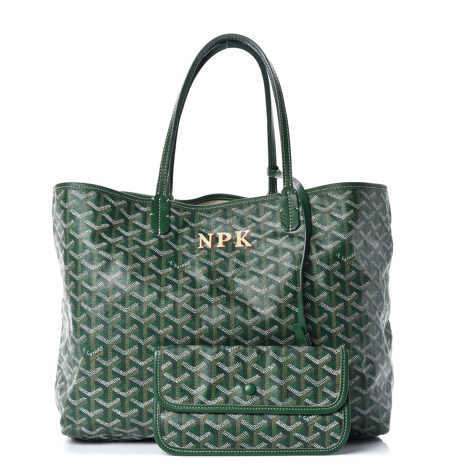 Goyard Goyardine Saint Louis PM Green 1 of 18