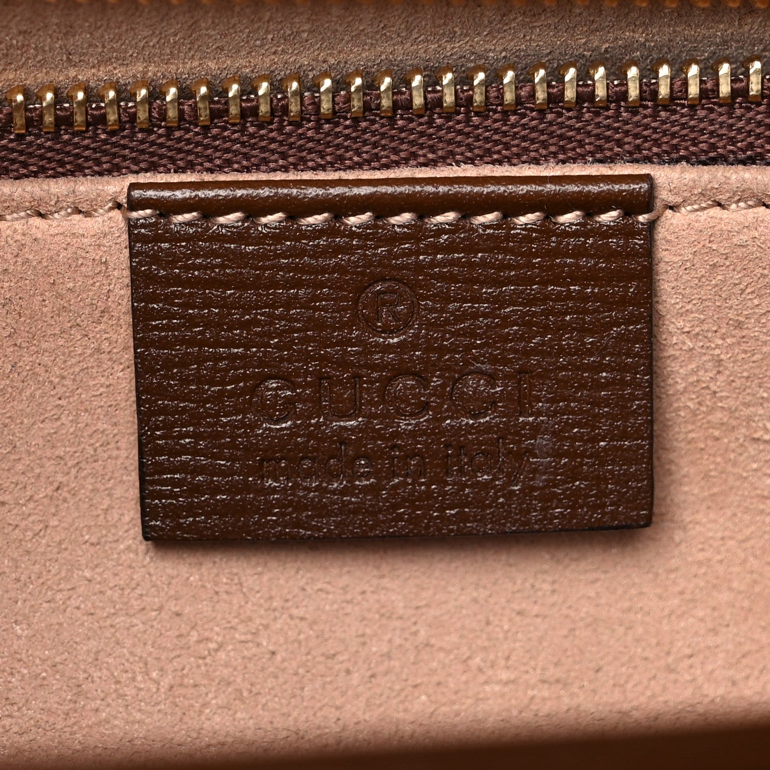 Gucci GG Supreme Monogram Horsebit 1955 Shoulder Bag Beige Brown Sugar 6 of 12