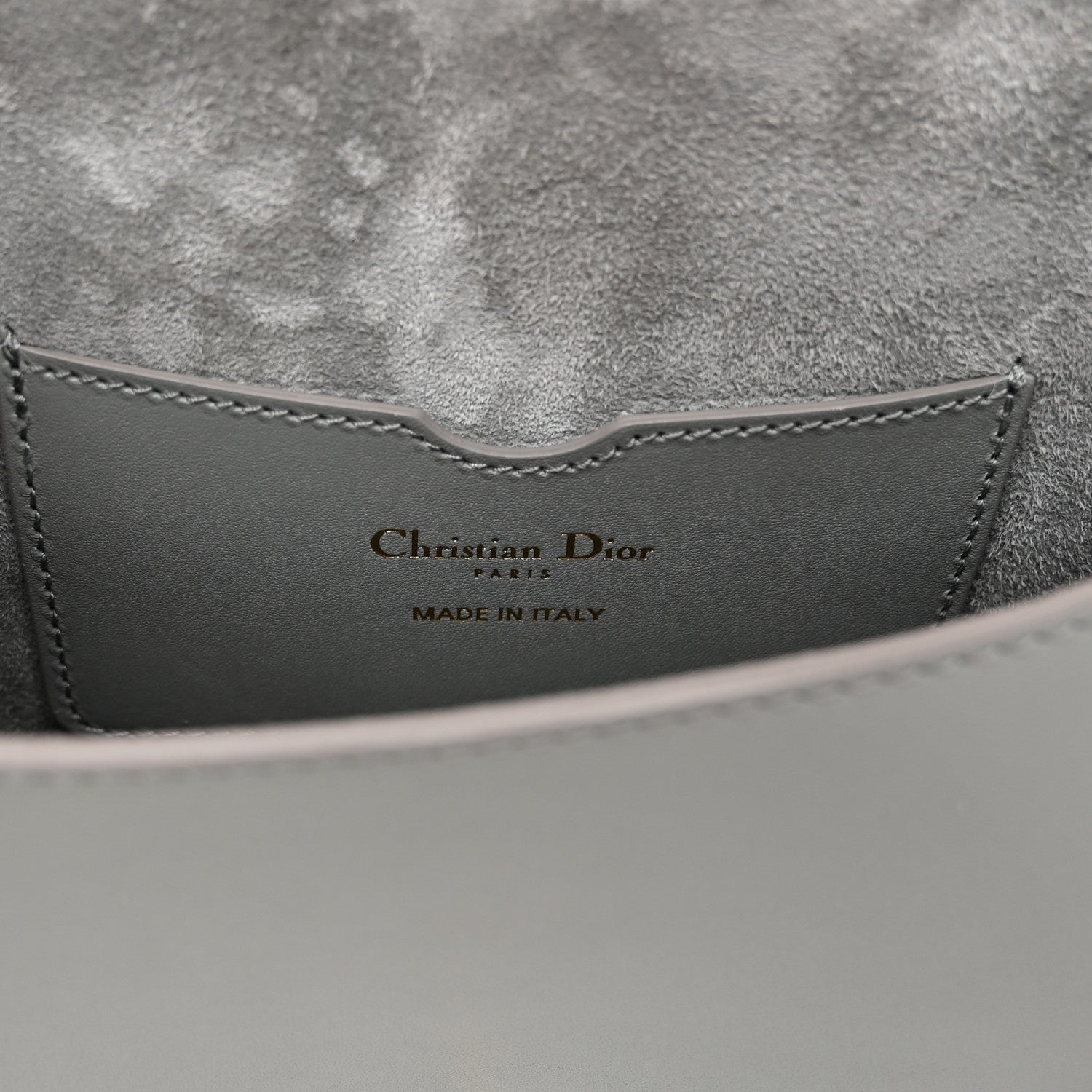 Christian Dior Box Calfskin Medium Bobby Flap Gray 6 of 9