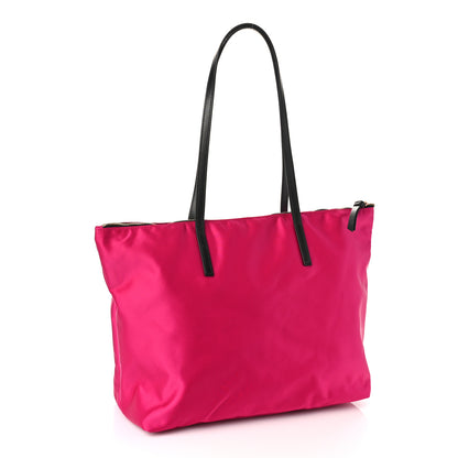 Versace Nylon Medusa Tote Flamingo Black 3 of 9