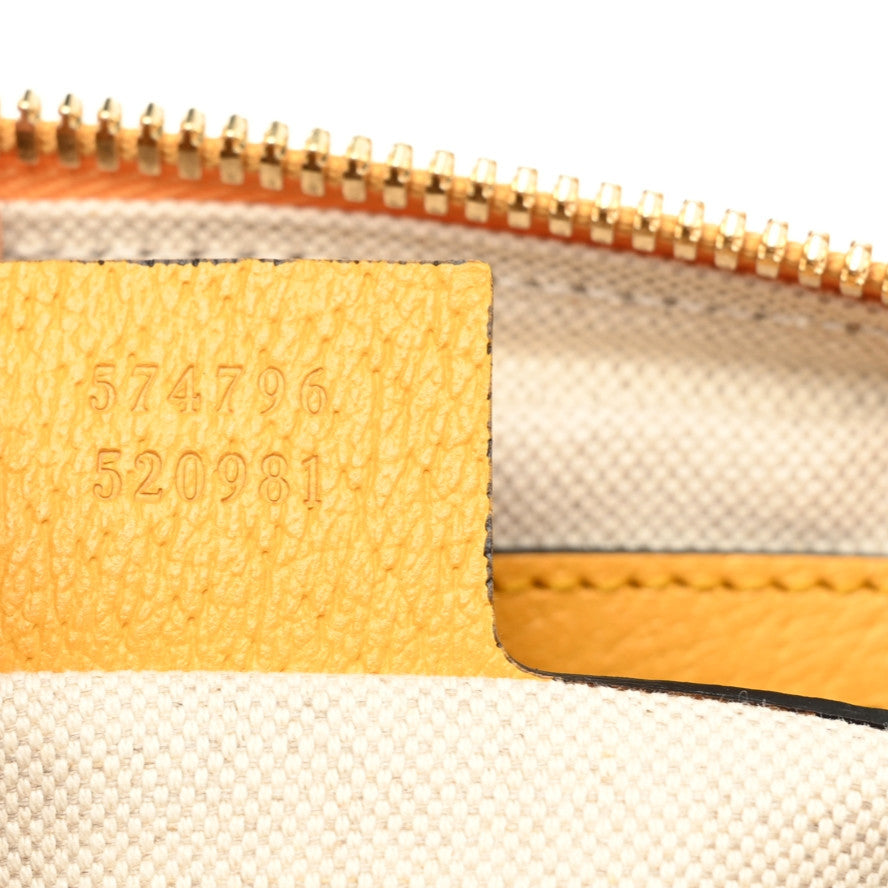 Gucci GG Supreme Monogram Flora Medium Ophidia Belt Bag Beige Multicolor Crop 7 of 8