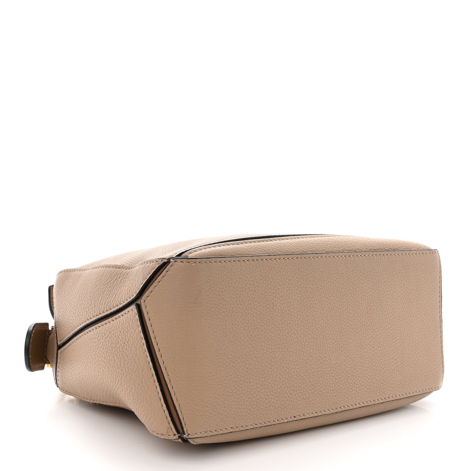 Loewe Grained Calfskin Small Puzzle Bag Sand Mink 4 of 11