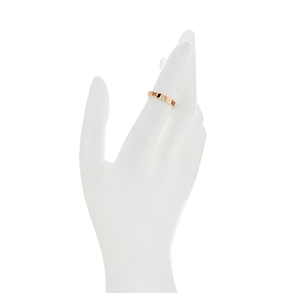 Tiffany 18K Rose Gold Diamond Atlas Pierced Ring 50 5.25 2 of 5