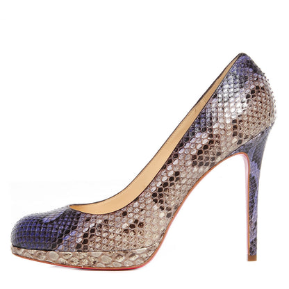 Christian Louboutin Python New Simple 120 Pumps 40.5 Indio 1 of 6
