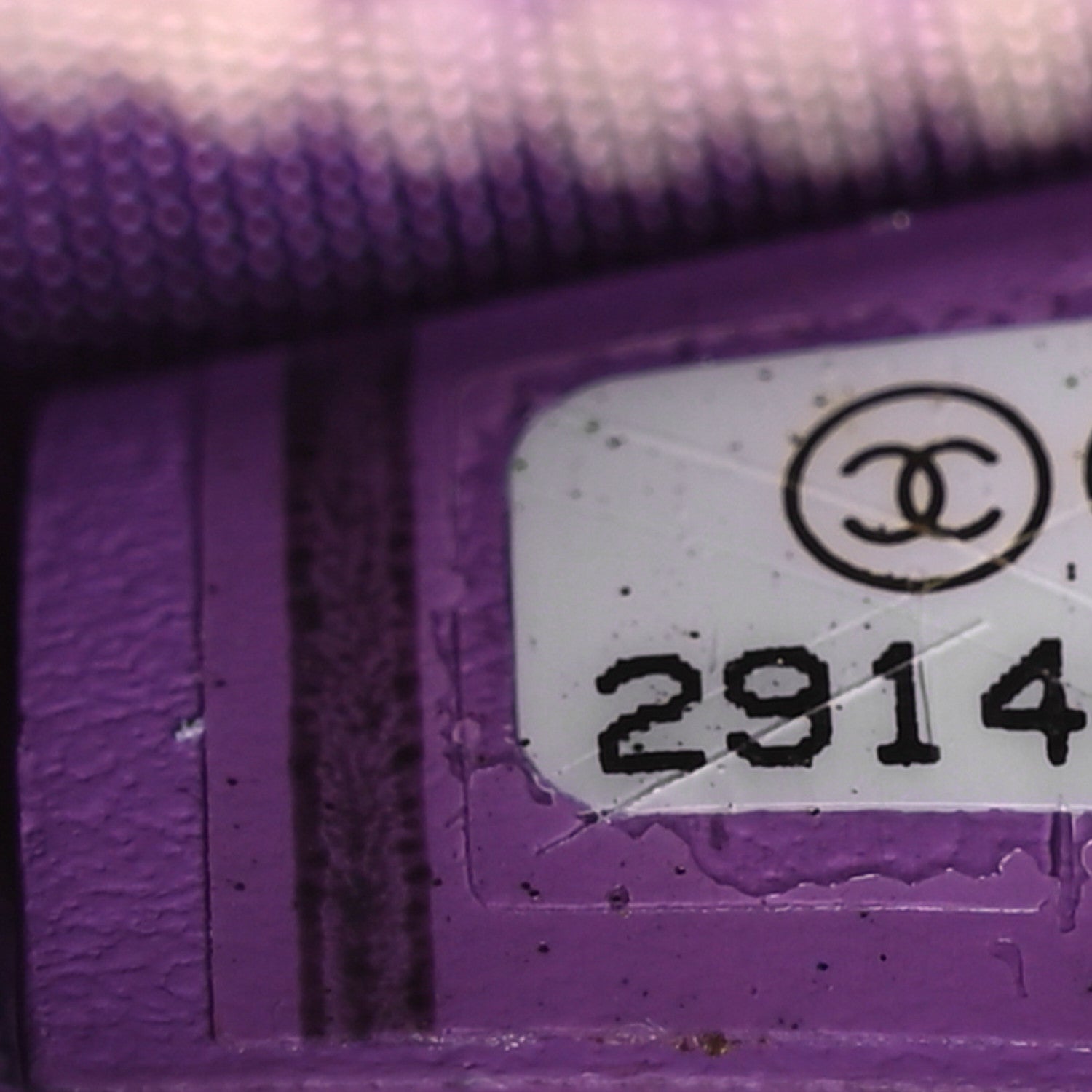 Chanel Tweed Quilted Round Filigree Clutch With Chain Purple Multicolor 7 of 10