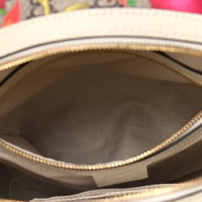Gucci GG Supreme Monogram Flora Web Small Ophidia Day Backpack White 6 of 19