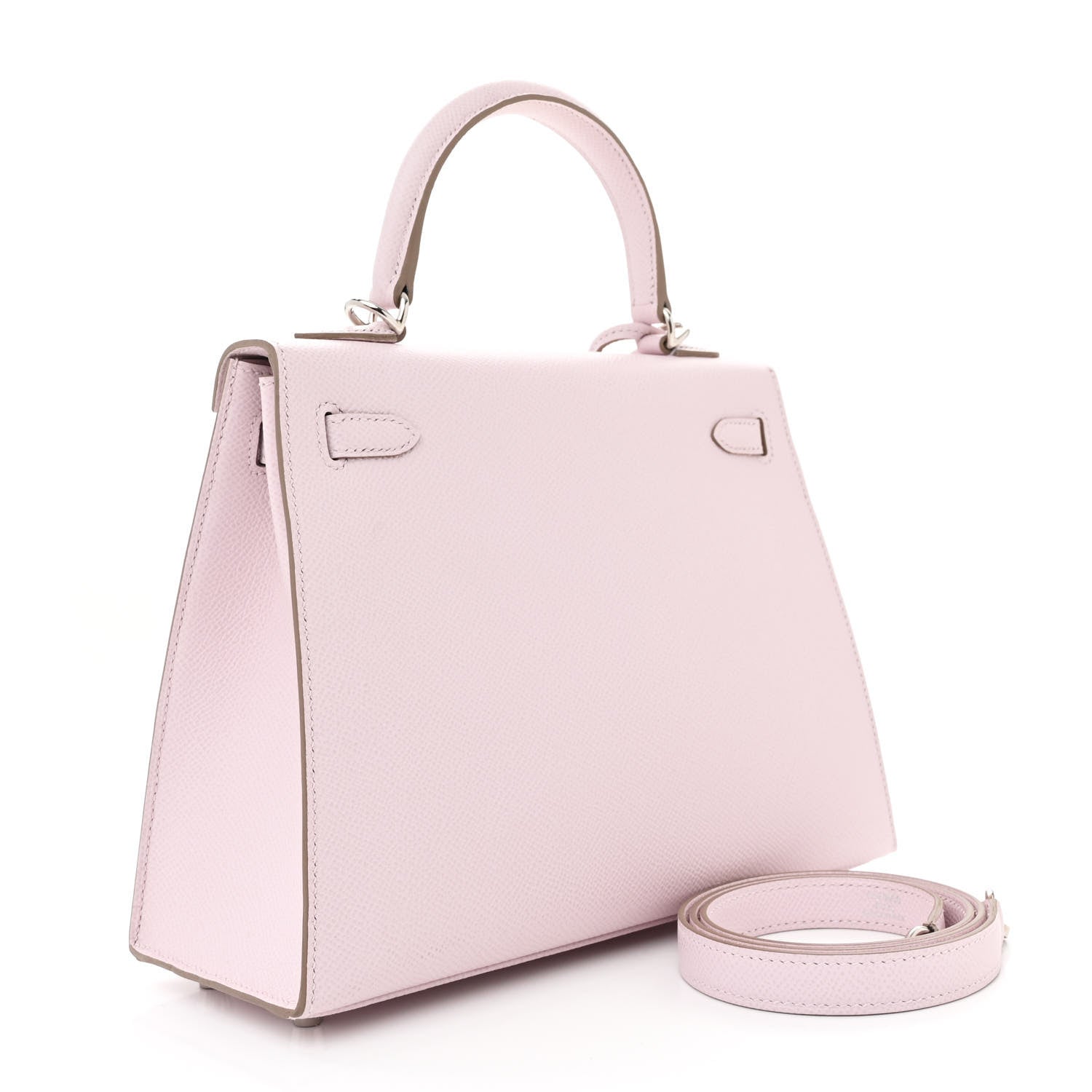 Hermes Epsom Kelly Sellier 25 Mauve Pale 3 of 13