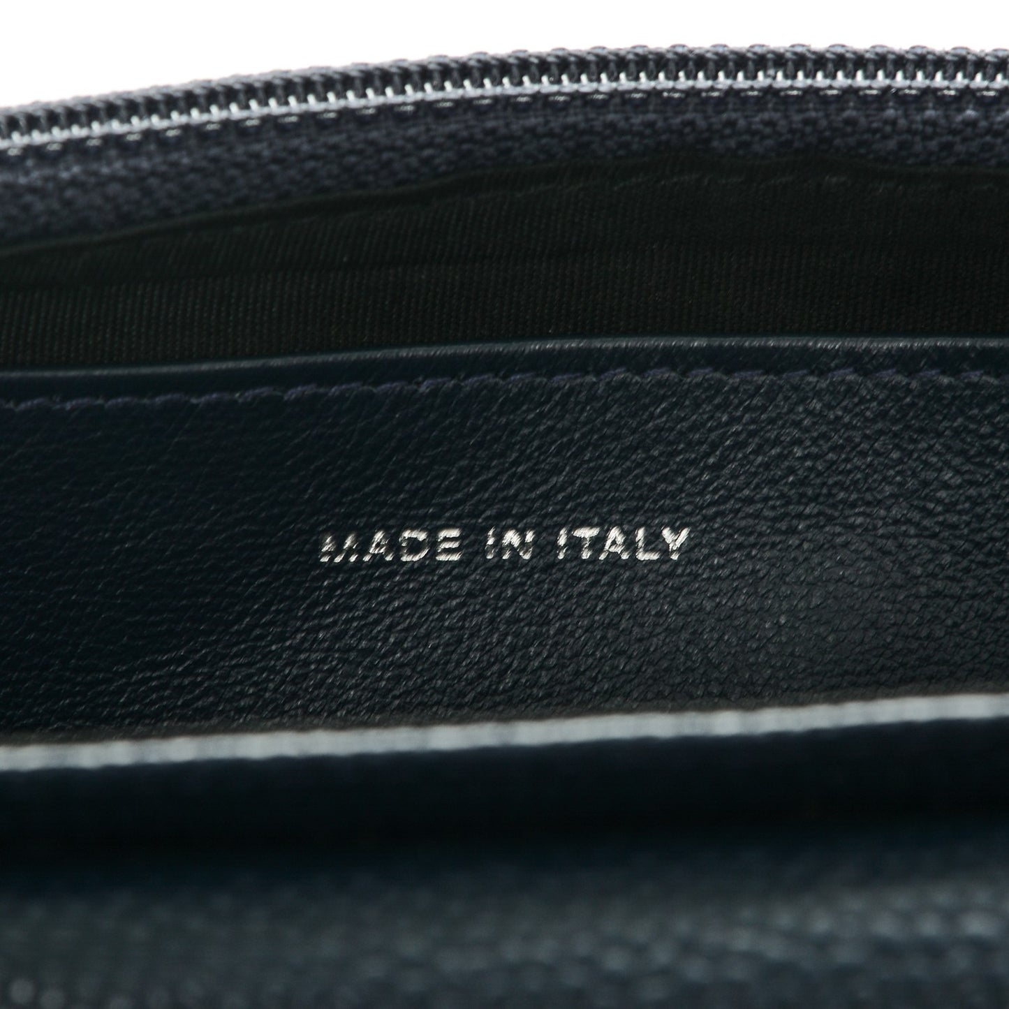 Caviar Half Moon Wallet On Chain WOC Marine