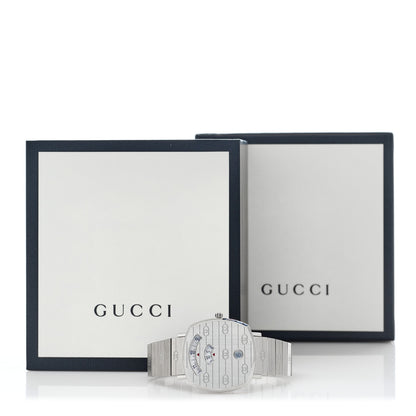 Gucci Stainless Steel 35mm Grip Quartz Watch 5 of 5