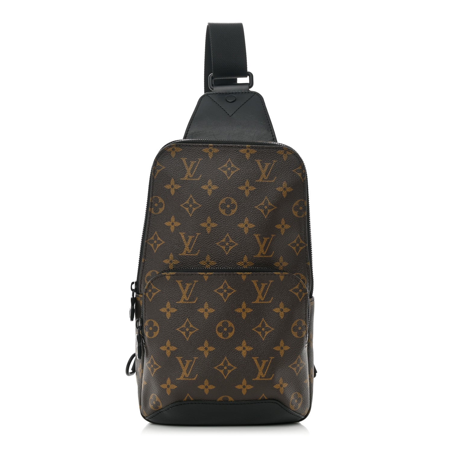 Louis Vuitton Monogram Macassar Avenue Sling Bag 1 of 10