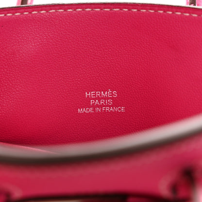 Hermes Epsom Micro Birkin 15 Rose Tyrien 6 of 15