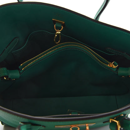 Louis Vuitton Veau Nuage Milla MM Emeraude 5 of 8