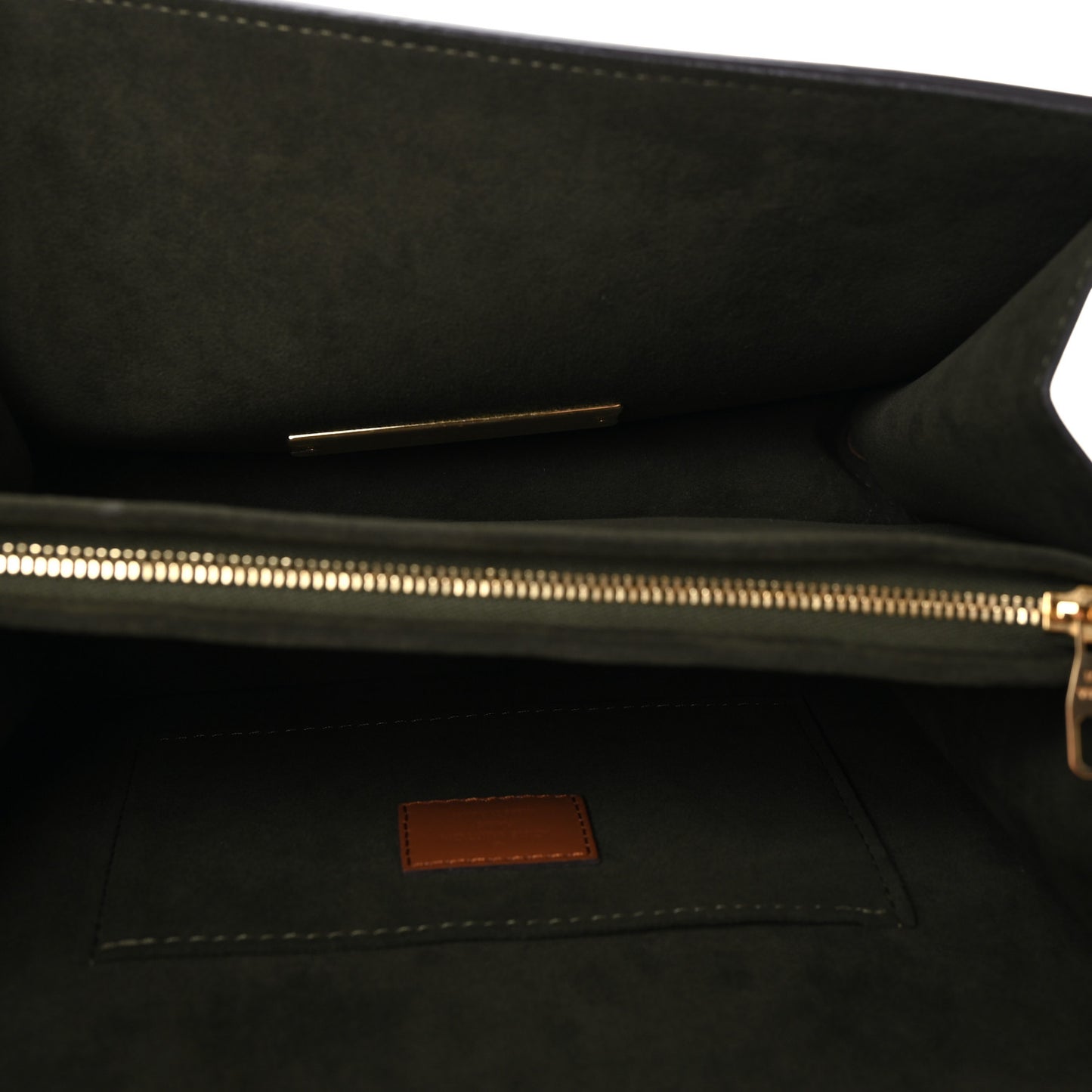 Metallic Monogram LV Garden Dauphine MM Blue