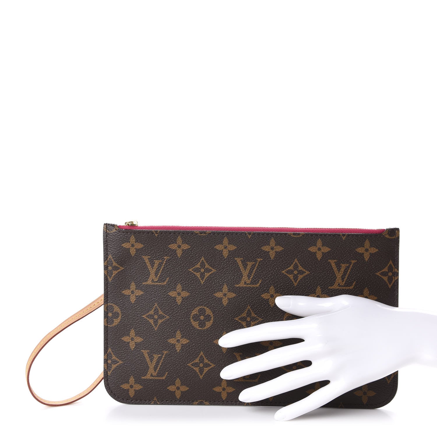 Louis Vuitton Monogram Neverfull MM GM Pochette Pivoine 2 of 10