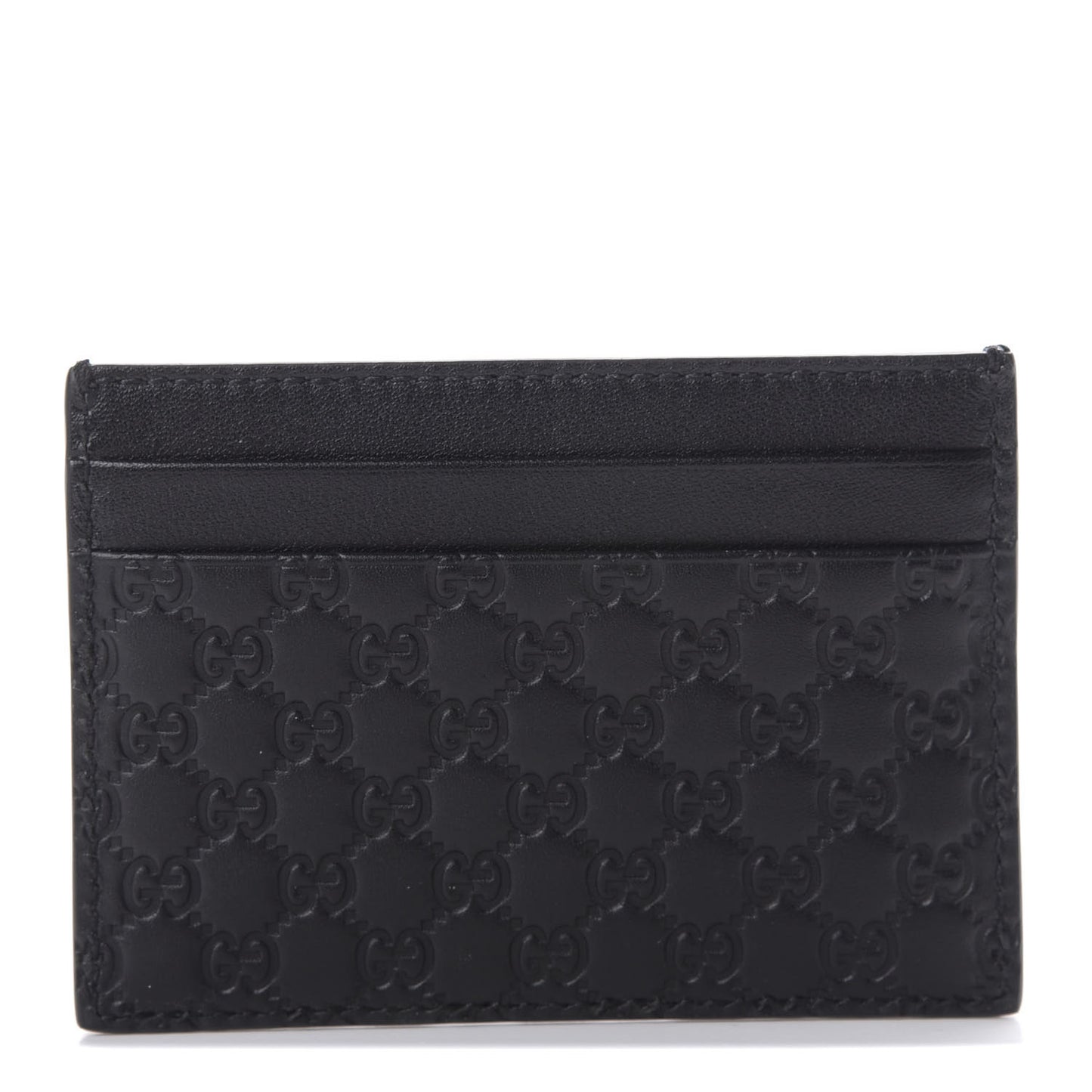 Microguccissima Card Holder Black