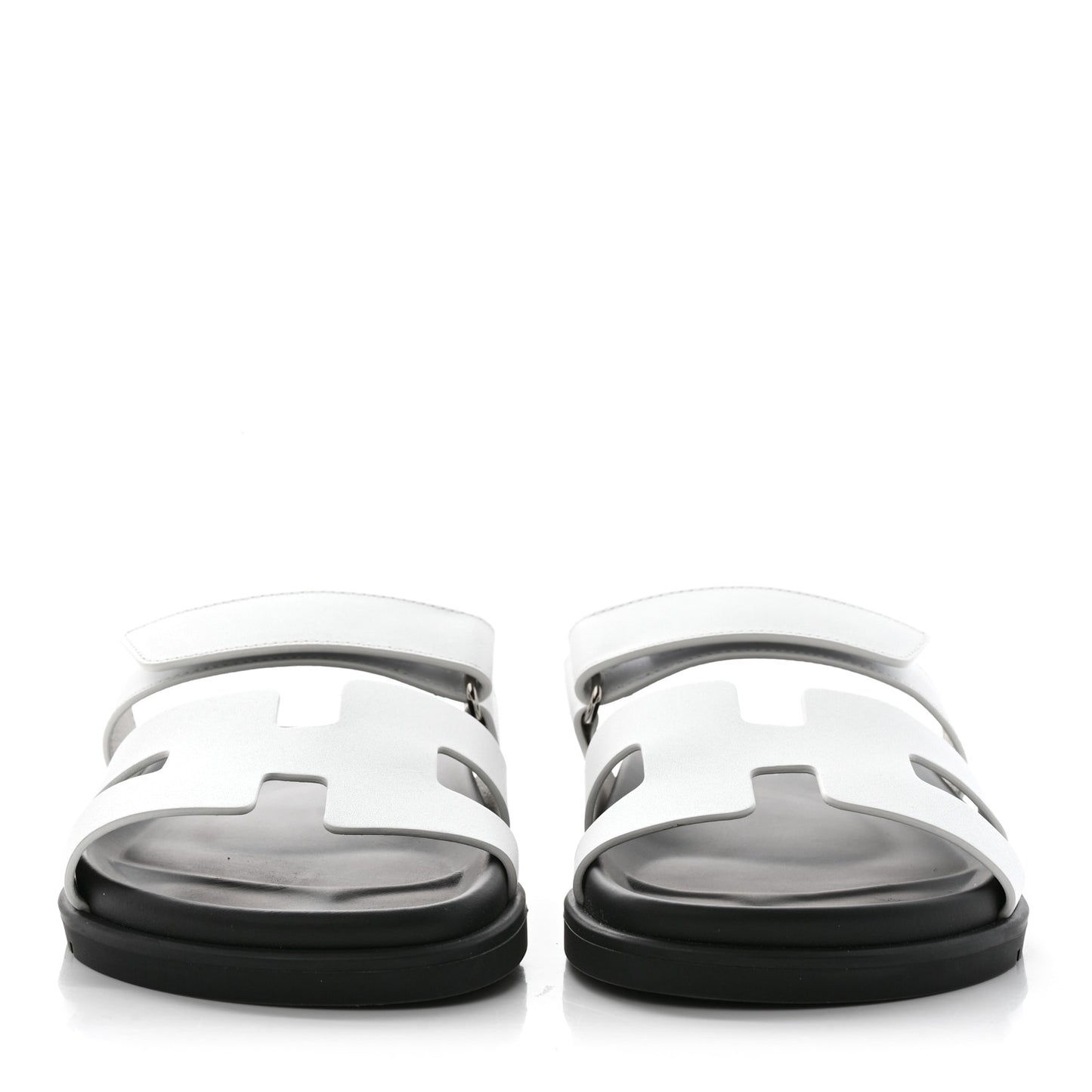 Calfskin Womens Chypre Sandals 37.5 White