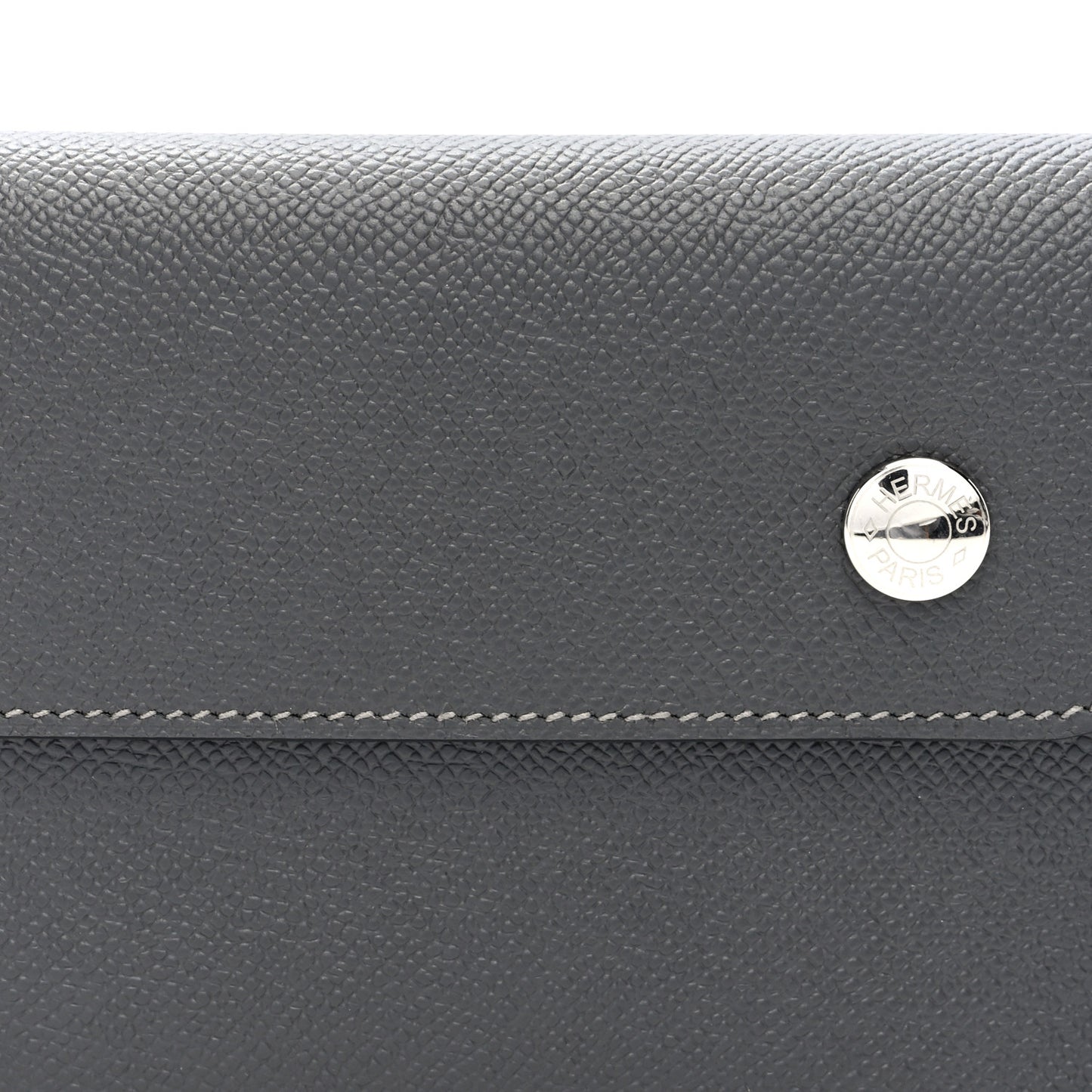 Epsom Hermesnap Wallet Gris Meyer