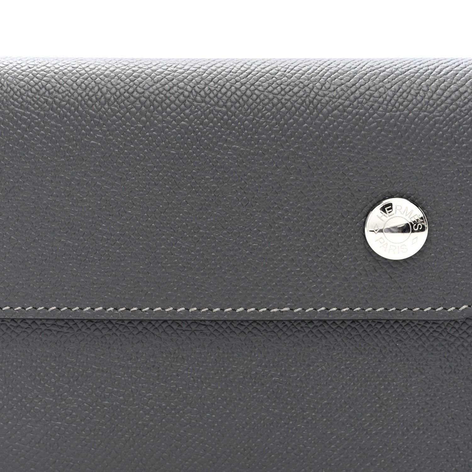 Hermes Epsom Hermesnap Wallet Gris Meyer 8 of 11