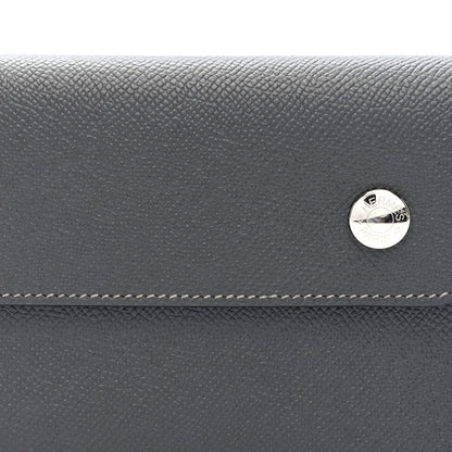 Hermes Epsom Hermesnap Wallet Gris Meyer 8 of 11