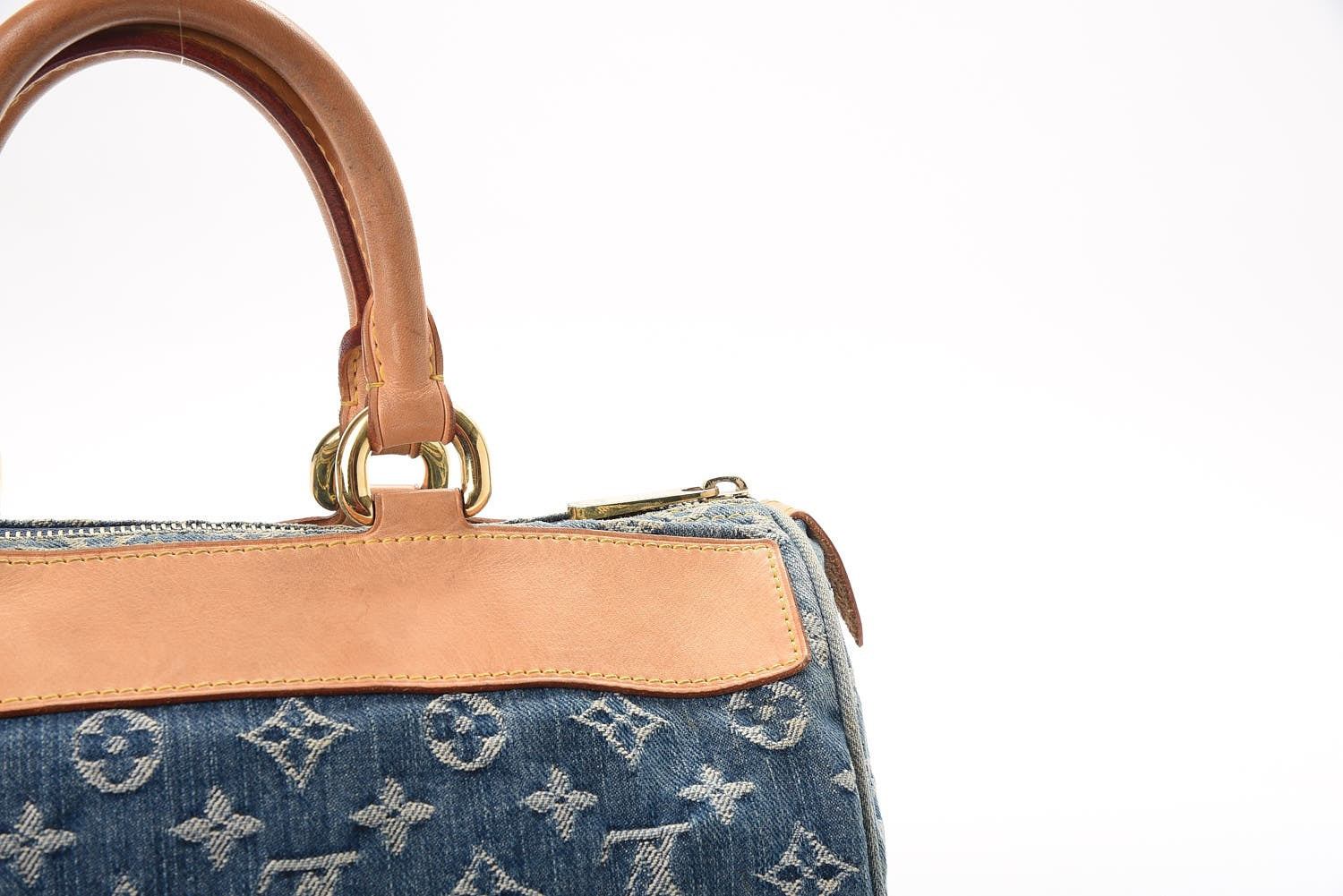 Louis Vuitton Monogram Denim Neo Speedy Blue 13 of 17
