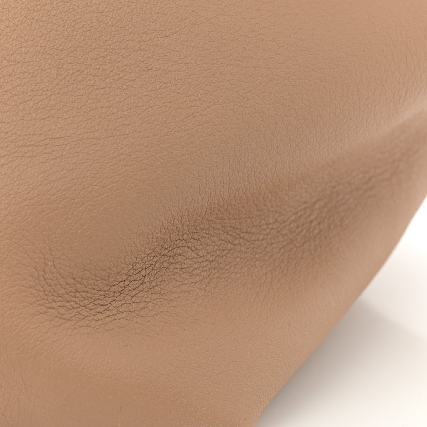 Calfskin Tulipano Bag Nocciola Yellow