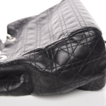 Christian Dior Lambskin Cannage Large Dior Soft Shopping Tote Black 16 of 16