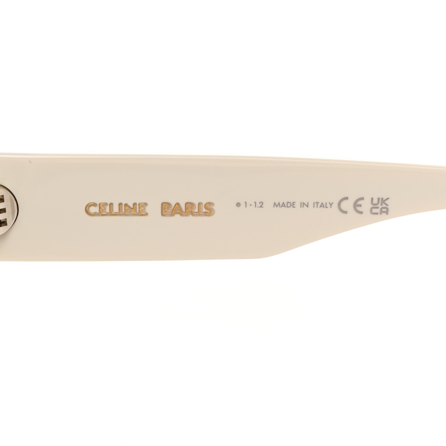 Celine Acetate Cat Eye Sunglasses CL 40197U White 6 of 7