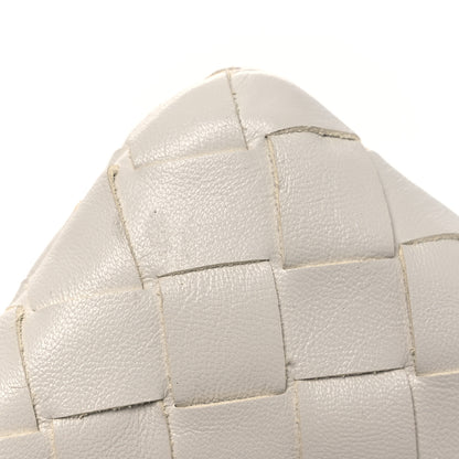 Bottega Veneta Nappa Intrecciato Heart Medium Dustbag White Dark Red 11 of 11