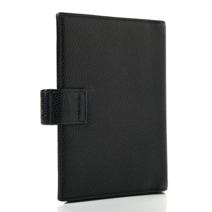 Chanel Caviar CC Medium Ring Agenda Planner Black 3 of 8