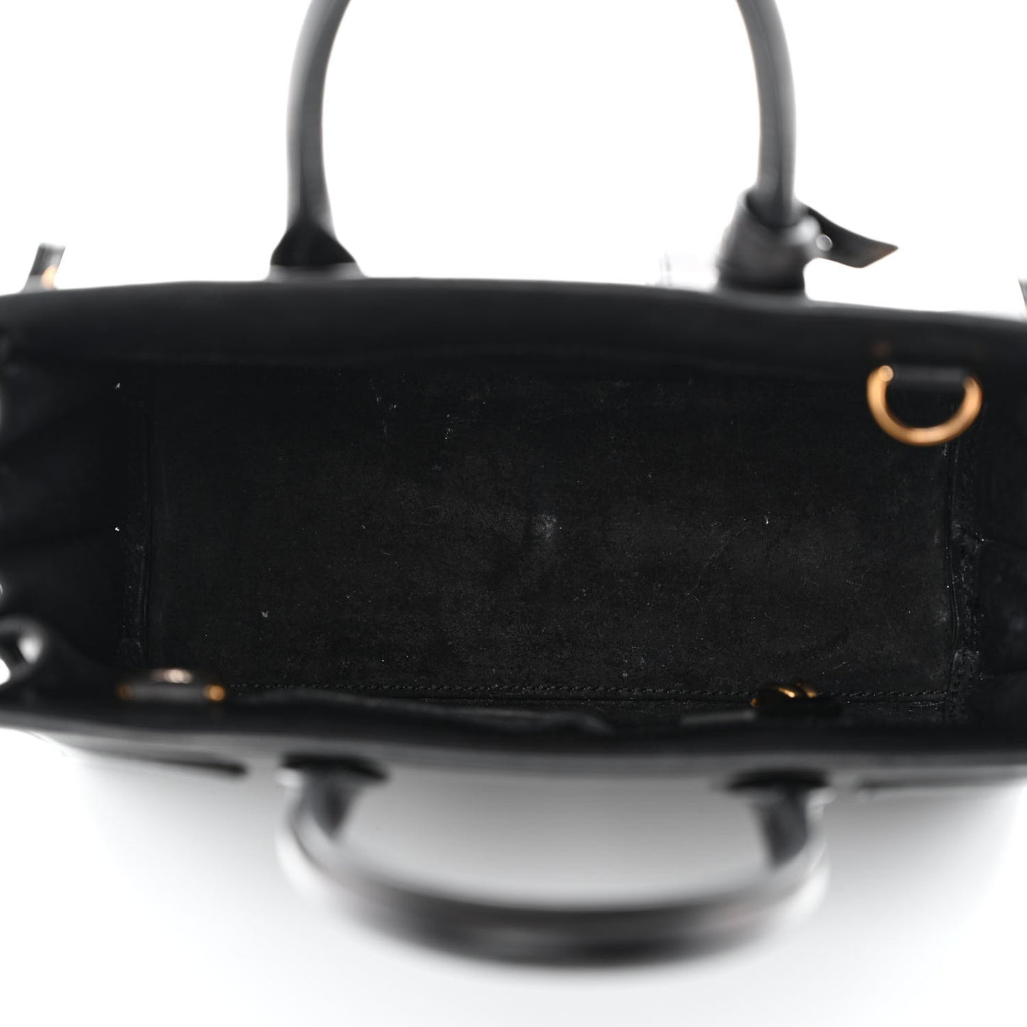 Calfskin Nano Sac De Jour Black