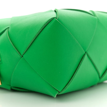 Bottega Veneta Lambskin Maxi Intrecciato Mini Cassette Camera Bag Parakeet 8 of 9