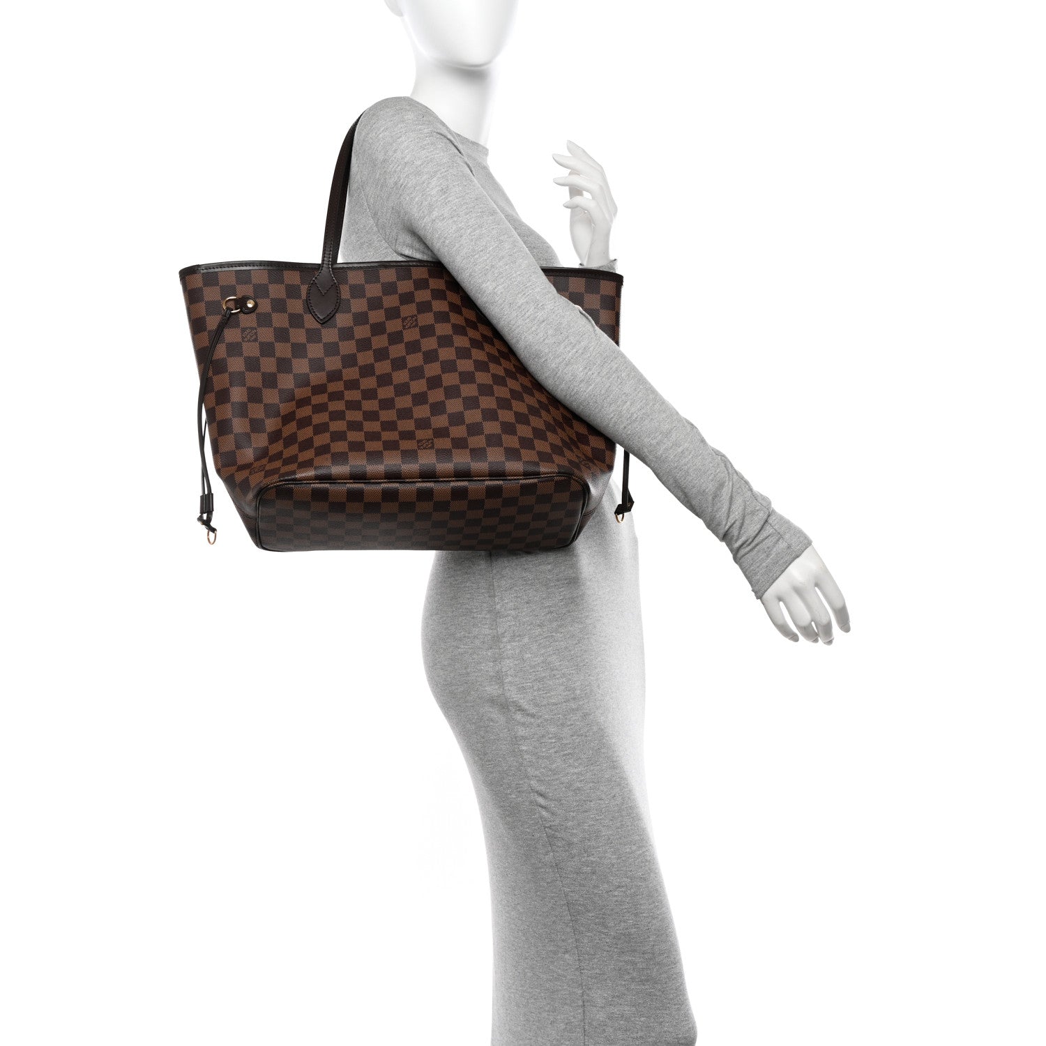 Louis Vuitton Damier Ebene Neo Neverfull MM 2 of 16