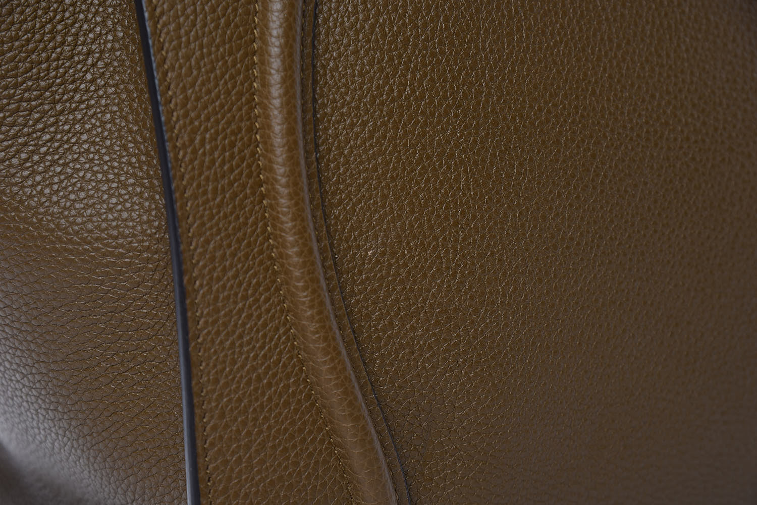 Celine Drummed Calfskin Mini Luggage Moss Green 14 of 14