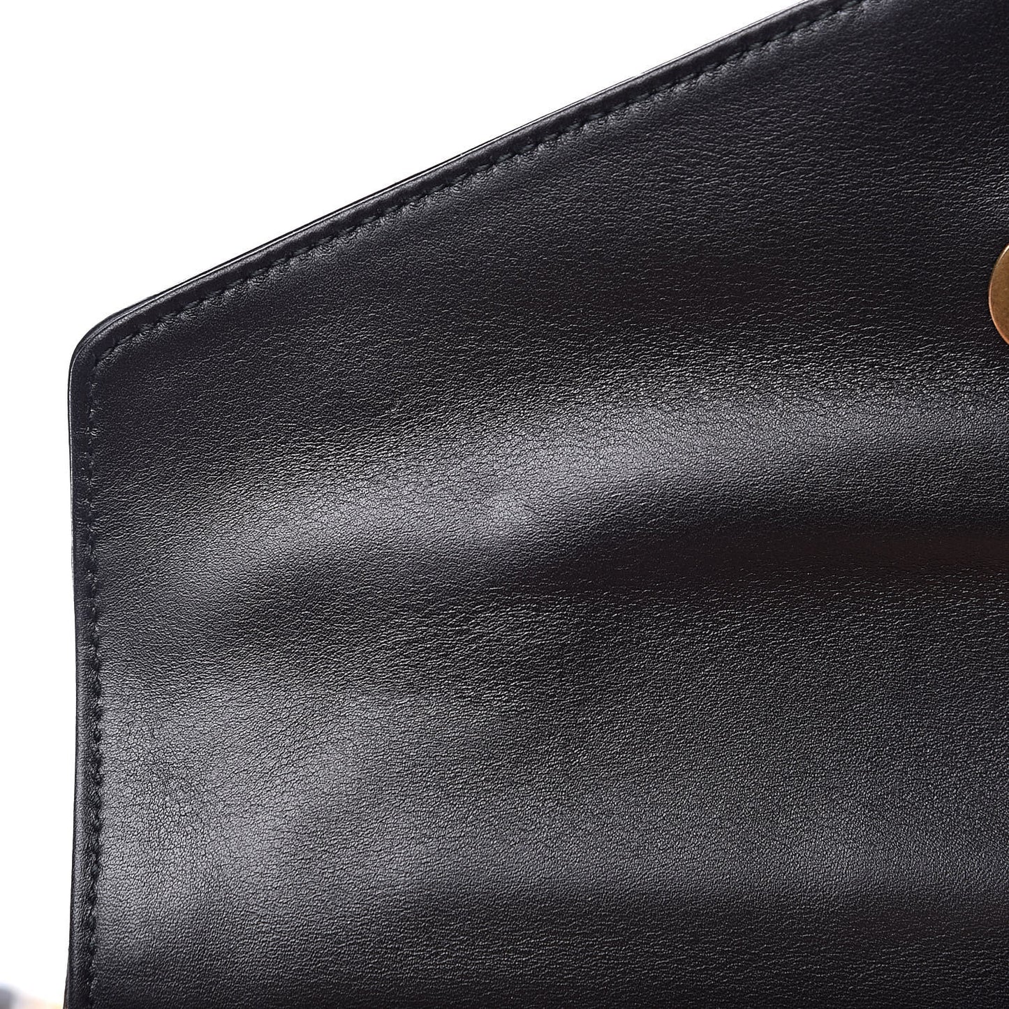 Nappa Pearl Studded Mini Queen Margaret Broadway Shoulder Bag Black