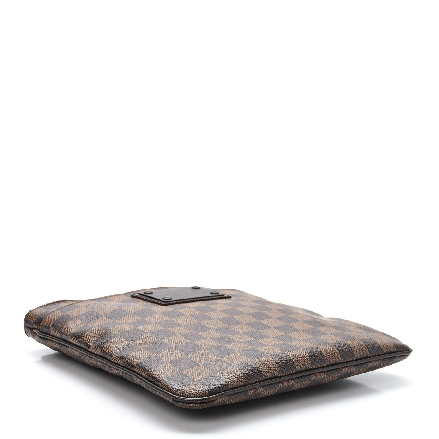 Louis Vuitton Damier Ebene Brooklyn Flat Pochette 4 of 8